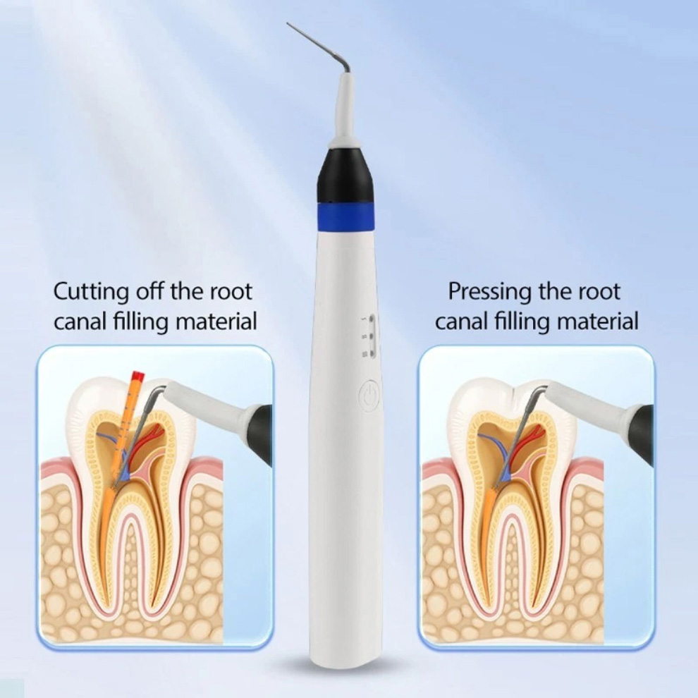 HYG-RC180 Cordless Dental Endodontic Gutta Percha Cutter with 2 Heating Tips